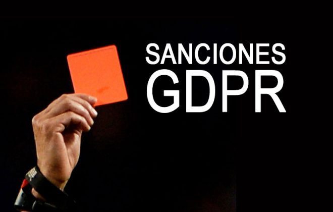 Sanciones GDPR