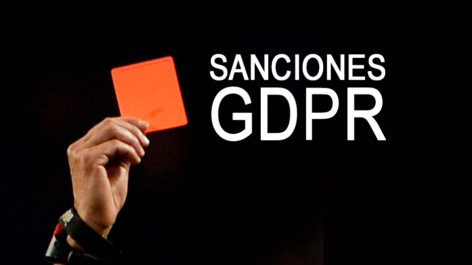 Sanciones GDPR