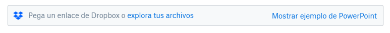 añadir archivos dropbox