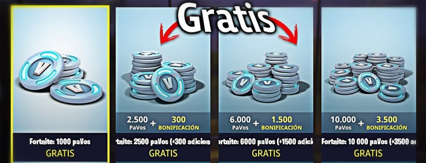 Fortnite pavos gratis